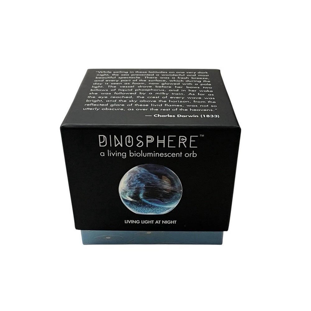 BioPop Dino Sphere ORB ONLY Living Bioluminescent New Card Redeem Dinoflagellate